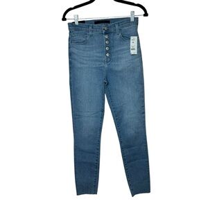 J Brand Lillie High Rise Crop Skinny Eco Wash Jeans Size 26